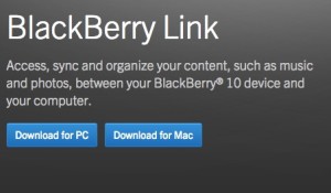 Download BlackBerry Link