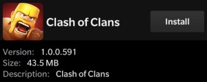 Install Clash of Clans