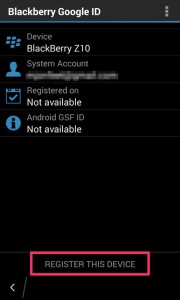 Register This Device